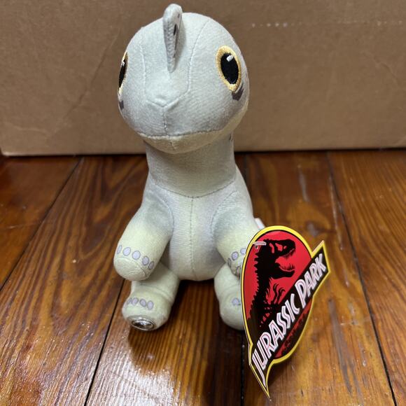 NWT JURASSIC PARK 8” Dinosaur Brachiosaurus Plush Toy Factory Plushie Stuffed - Picture 2 of 10